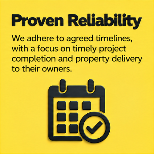 Proven reliability in construction, with commitment to agreed timelines and timely property delivery – Arkoulis Christos group